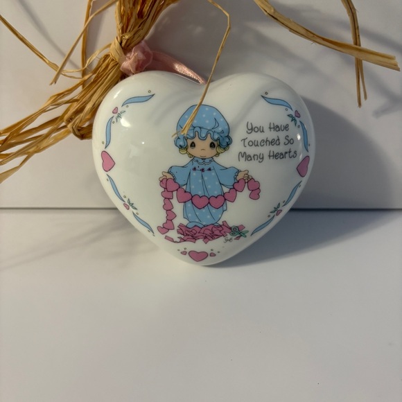 Precious Moments Heart Ornament / You Have Touched so Many Hearts Gift - Picture 2 of 5